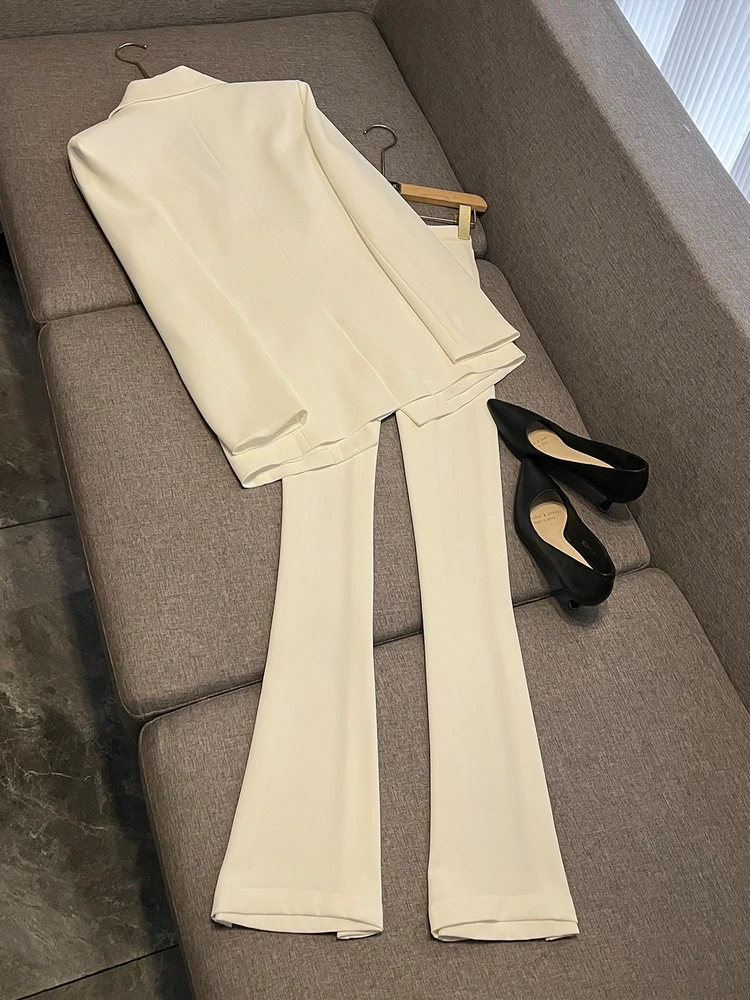 

Ele Two-Piece Set Single-Button Waist-Cinching Suit Faionable High-End Feel Winter 2025 New Sle French Sle for Women