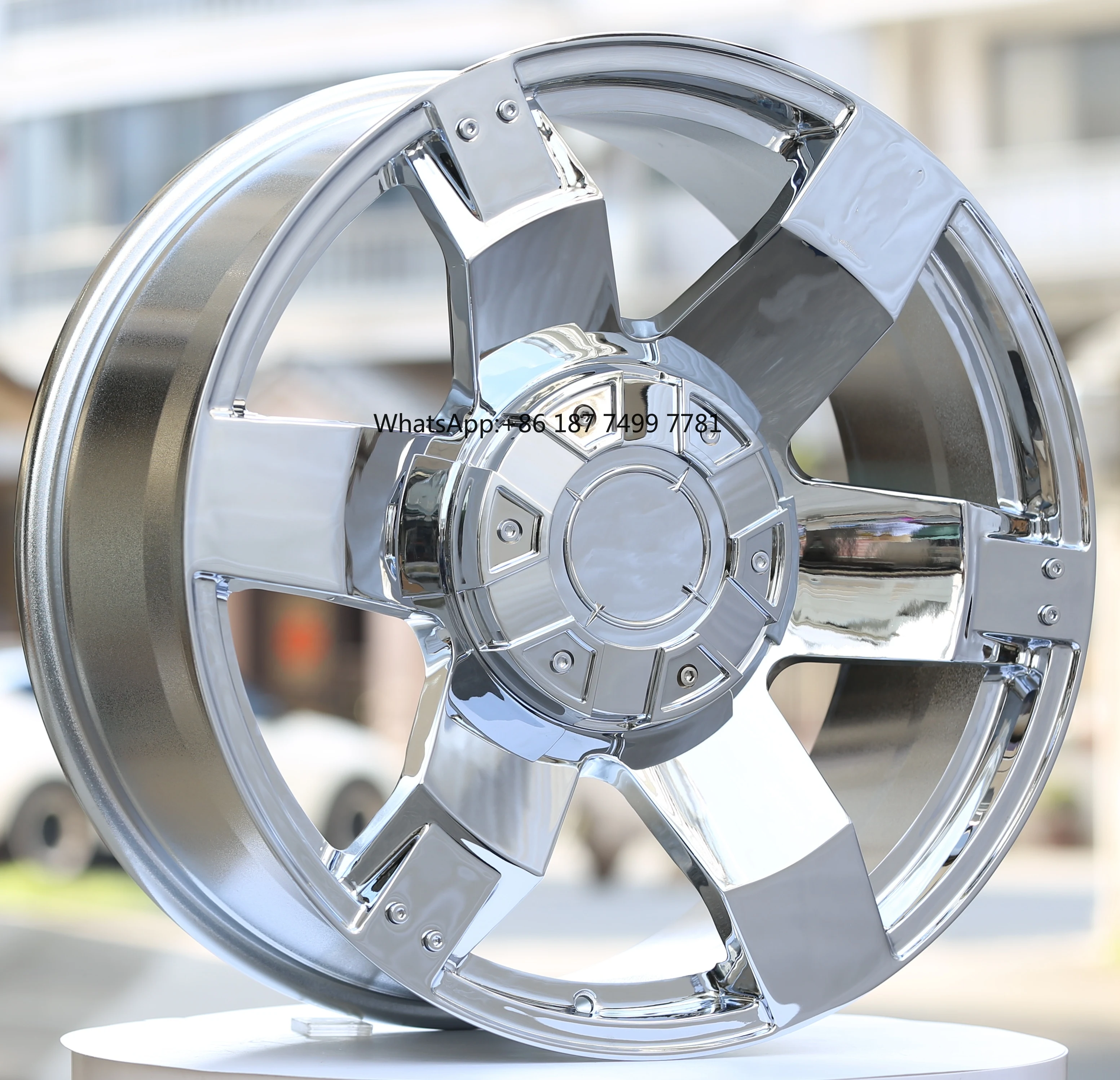 عجلات معدلة من سبائك الألومنيوم. لدودج لـ Ram للطرق الوعرة بيك اب وسيارات الدفع الرباعي 22*9.5 8*165.1for. ترقية هامر H2 F-250