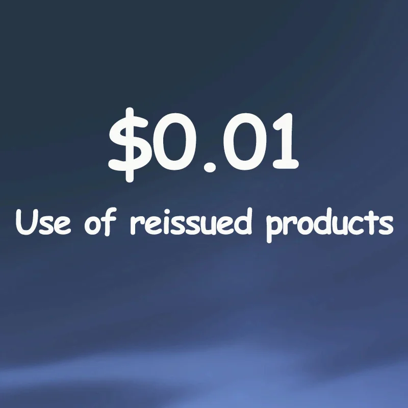 Utilisation de produits réédités Veuillez contacter le service client avant d'acheter