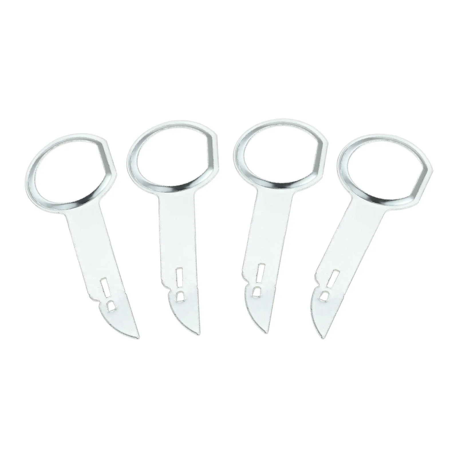4Pcs Car Radio Removal Tool Stereo Key CD DVD Auto Radio Remover Extractor Key Car Stereo Install Removal Maintenance Tool