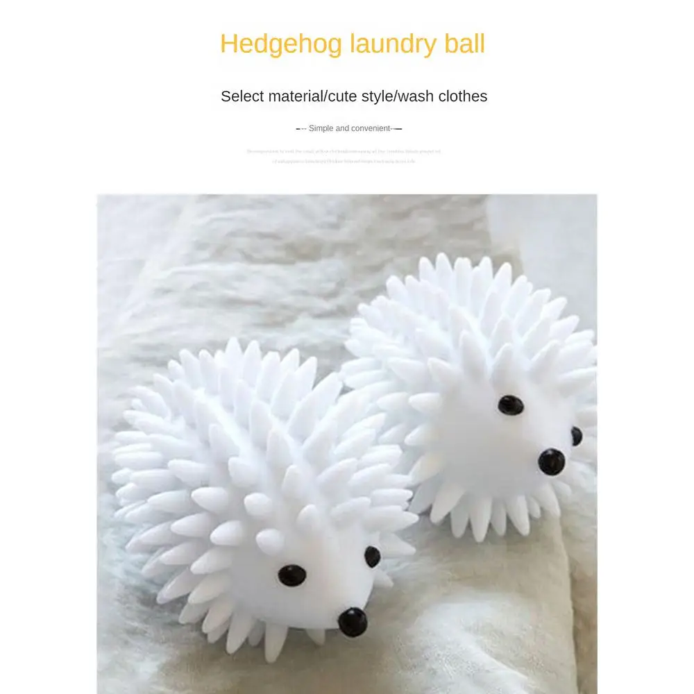 Reusable Hedgehog Balls Combo Set Clothes Cleaning Tool Hair Remover Anti Static Soft Laundry Washing Pet Accessories