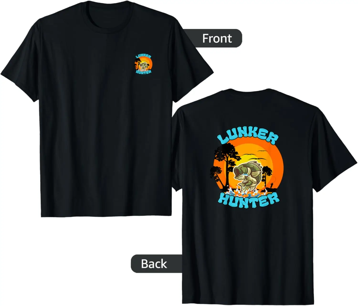 

Футболка Bass Fishing Lunker Hunter Fisherman
