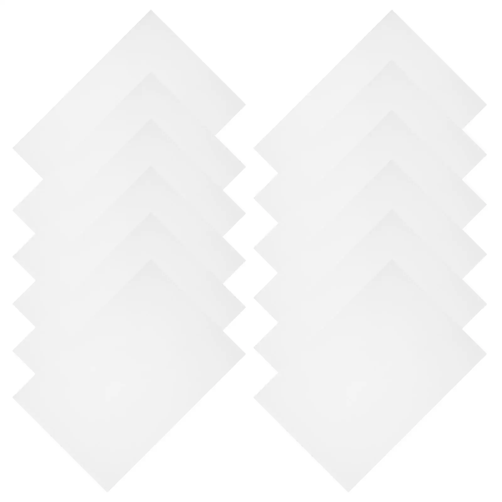 20 Sheets Paper Stickers Transparent PET A4 Printer Sticker Size Adhesive Vinyl Printable Pearl Adhesive Sheets Finish