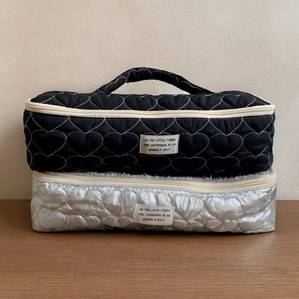 

Fashion Large Capacity Hair Dryer Storage Bag Travel Design Zipper Toiletry Bag Portable Durable Cosmetic Bag Women