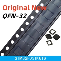 (5PCS) STM32F031K6T6 LQFP32 ARM Cortex-M0 MCU 48MHz - In Stock for IoT/Industrial PL/RU Warehouse Express Delivery