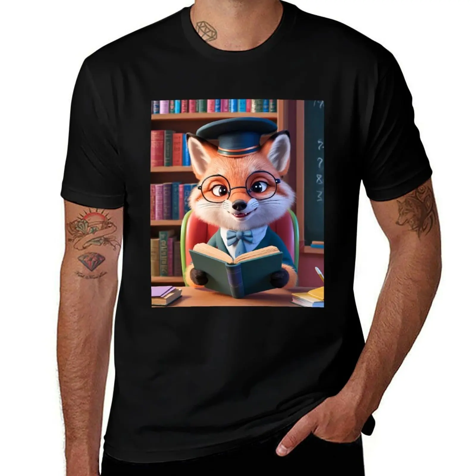 

Portrait. high man luxury t t man casual Fox essential shirt t T-Shirt brand shirts quality shirt teacher fox
