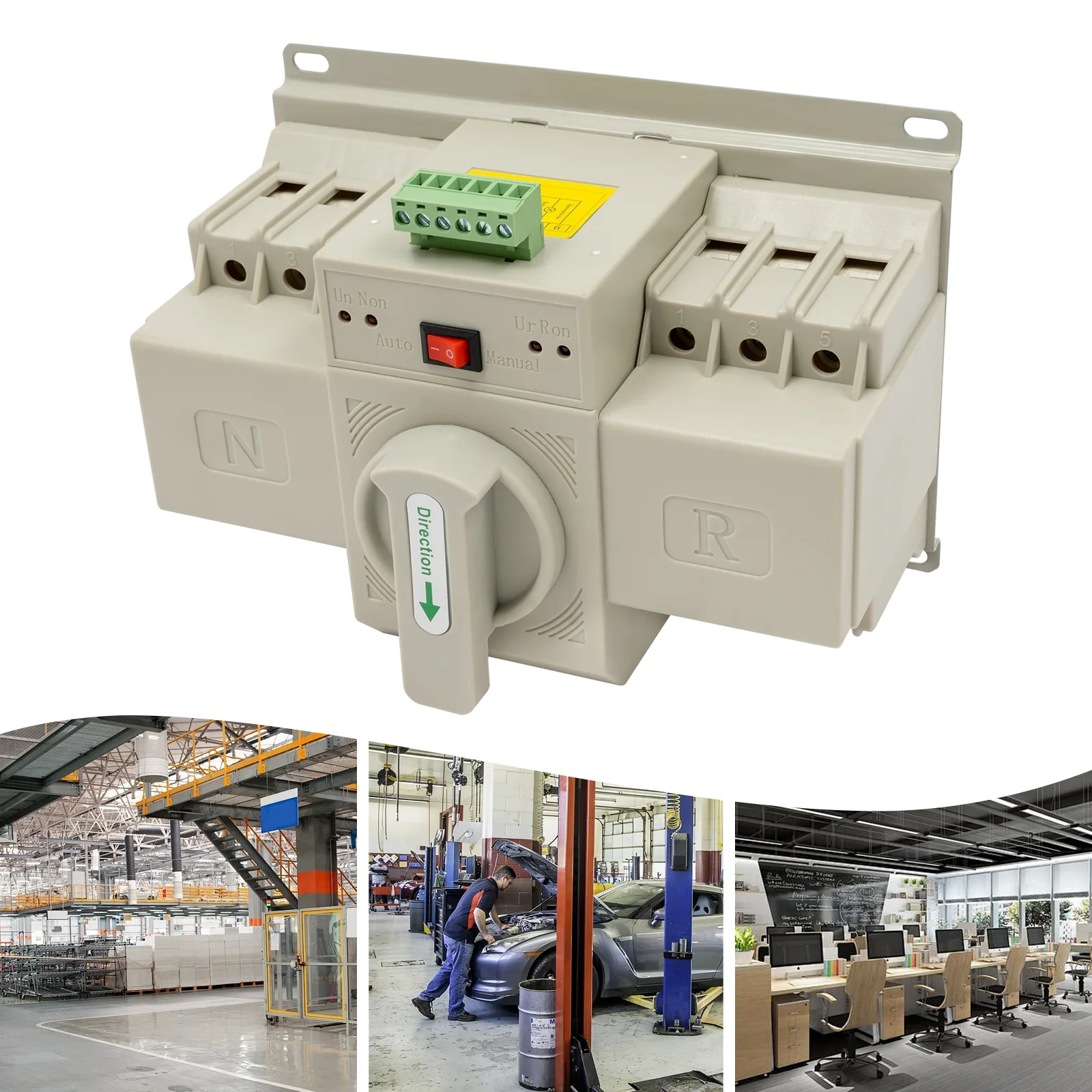 Dual Power Transfer Switch For Homes/High-Rise Buildings/Factories - Easy Operation&English Manual, Multiple Interfaces