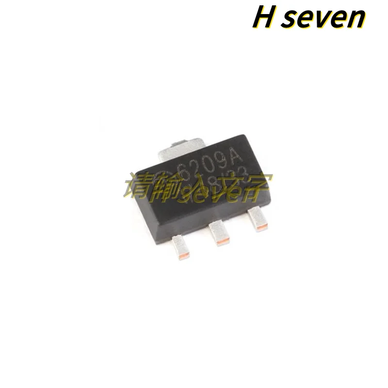 20-50pcs/lot ME6209 ME6209A33 ME6209A33PG 6209A SOT-89 3.3V 2% Withstand Voltage 18V Low Dropout Linear Regulator IC