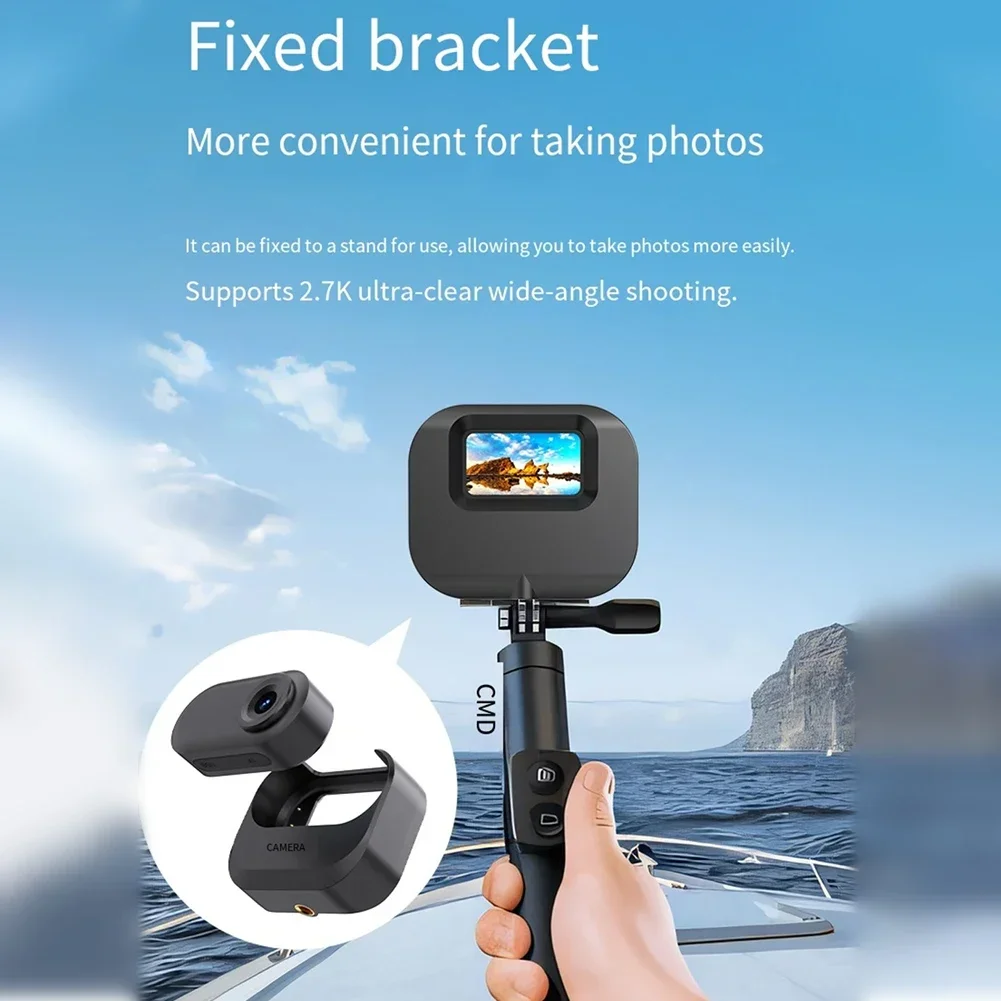FHD 2.7K Mini Thumb Motion Camera 66x56x22MM High Definition Wearable Magnetic Charging Intelligent Camera For Outdoor Cycling