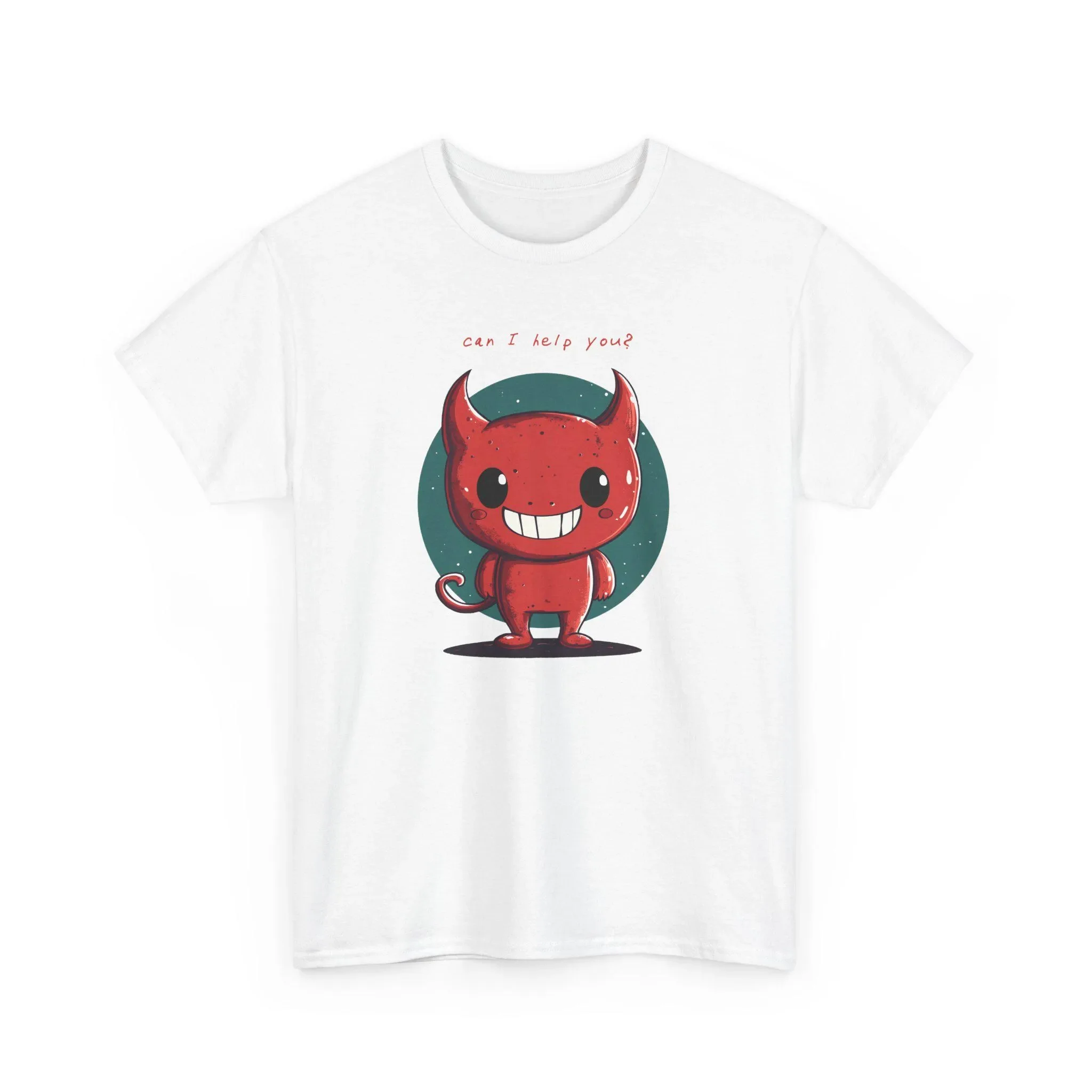 Cute Devil T Shirt Heavy Cotton