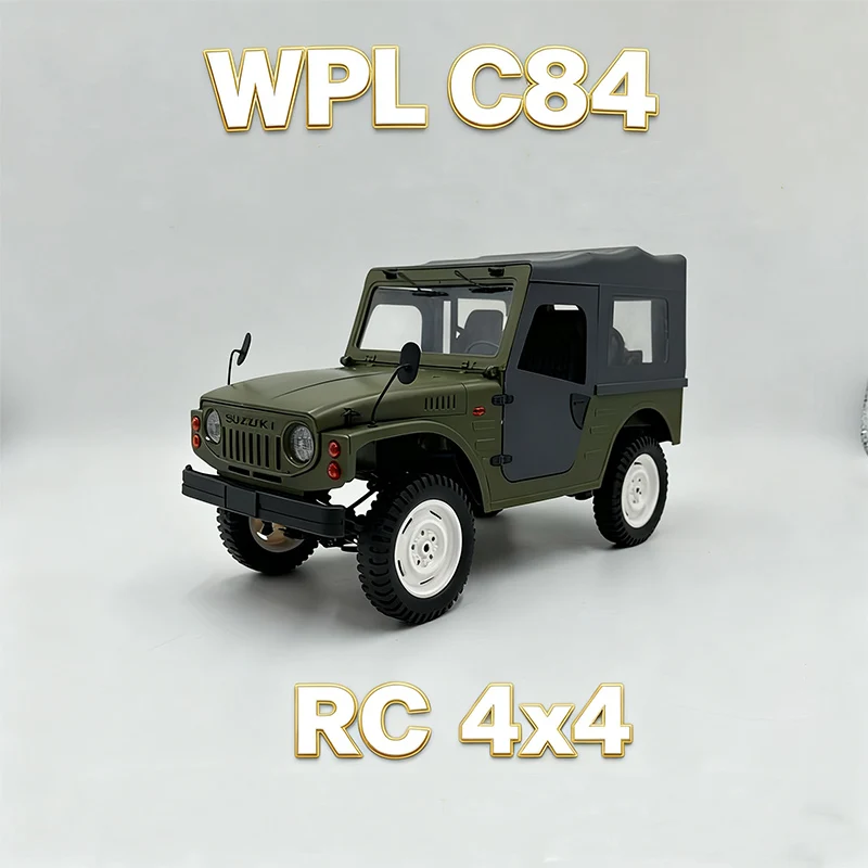 WPL C-84 RC Auto RC Crawler 4x4 Geländewagen Klettern Simulation Auto Modell RTR für Jungen Geburtstagsgeschenk Weihnachten