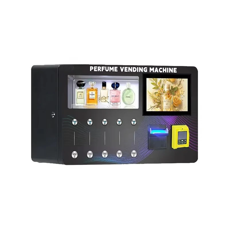 

Recommend High-quality Automated Resort Perfume Vending Machines with Coin Payment System