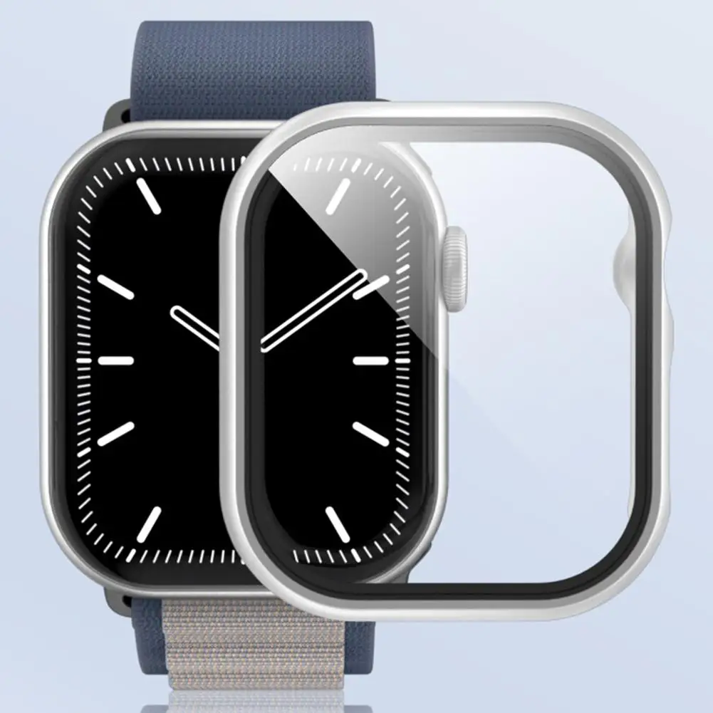 Vetro temperato + Cover per Apple watch Series 10 42mm 46mm Matte Hard PC Bumper Screen Protector Case IWatch 10 42/46 accessori