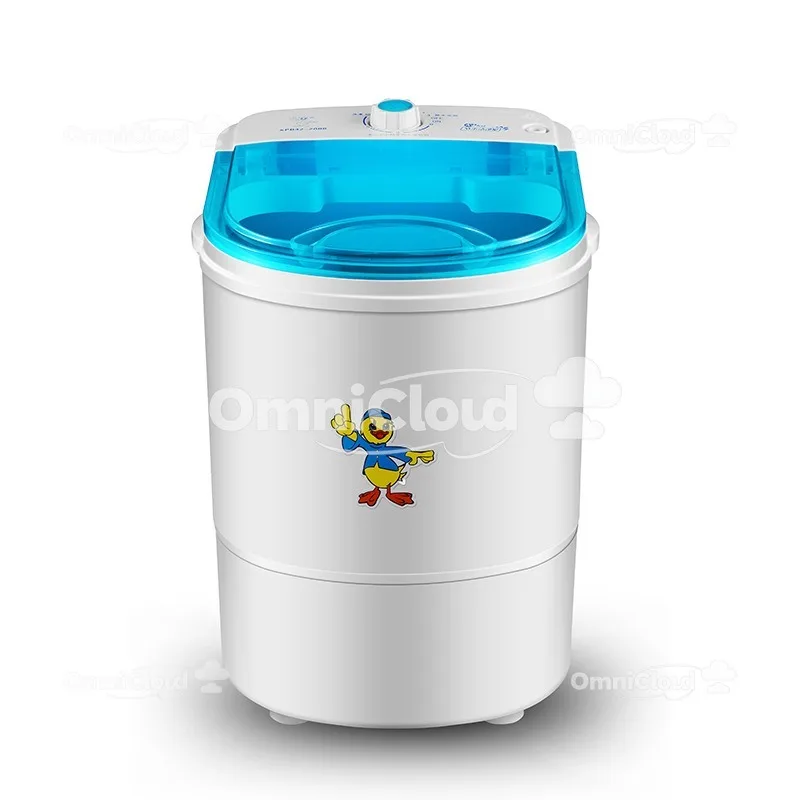 

Мини-стиральная машина с водой, 5 кг, бытовая полуавтоматическая стиральная машина, сливная корзина без синего света