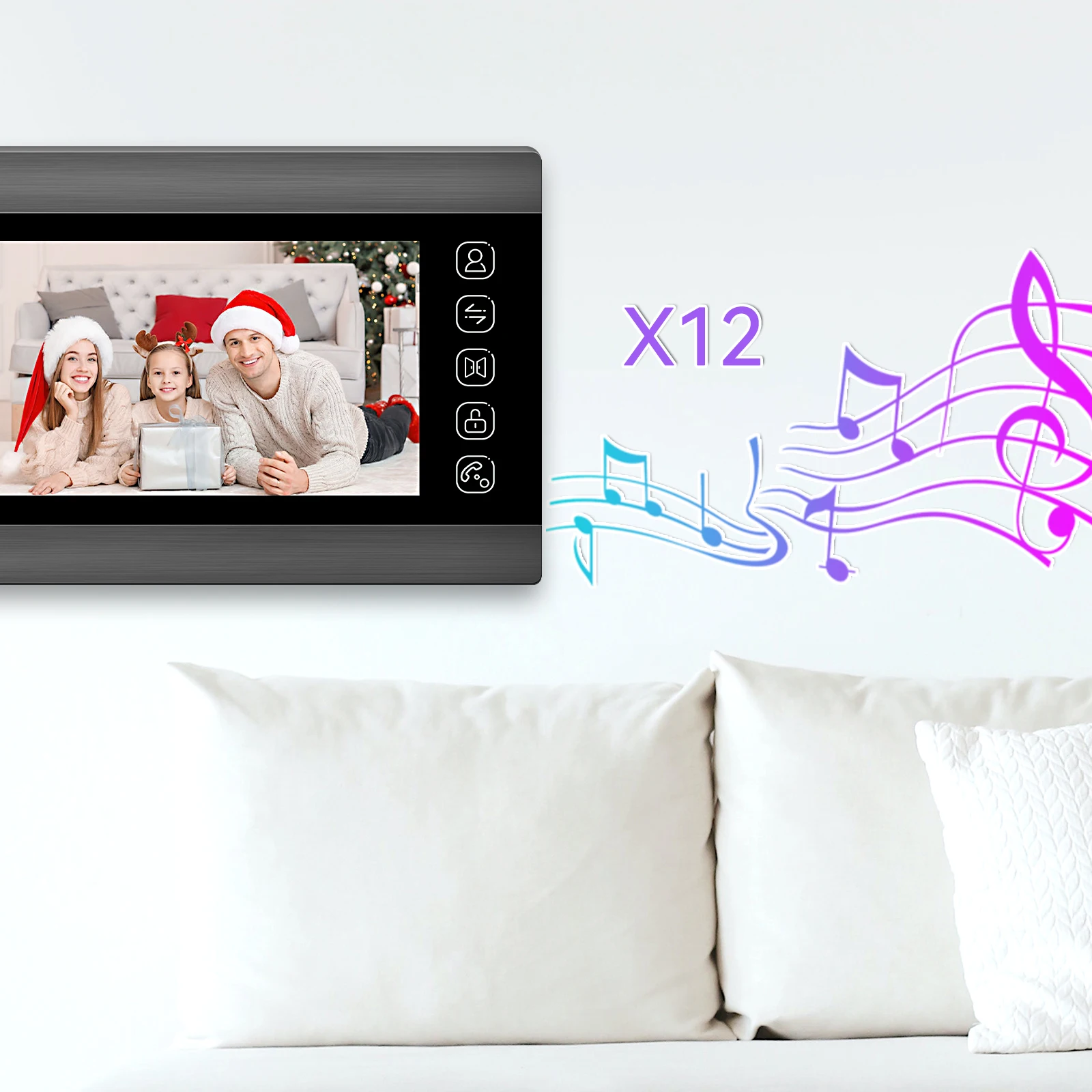 Jeatone Wifi Video Intercom Systeem Voor Thuis 7 Inch Smart Touchscreen Met Tuya Remote Intercom In Prive-House Appartement