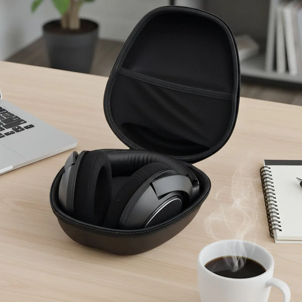 POYATU PRO82 Чехол для наушников Takstar PRO82 / Pro 82 70 HF580 HD2000 HD5500 HD5800, портативный чехол для хранения наушников, коробка