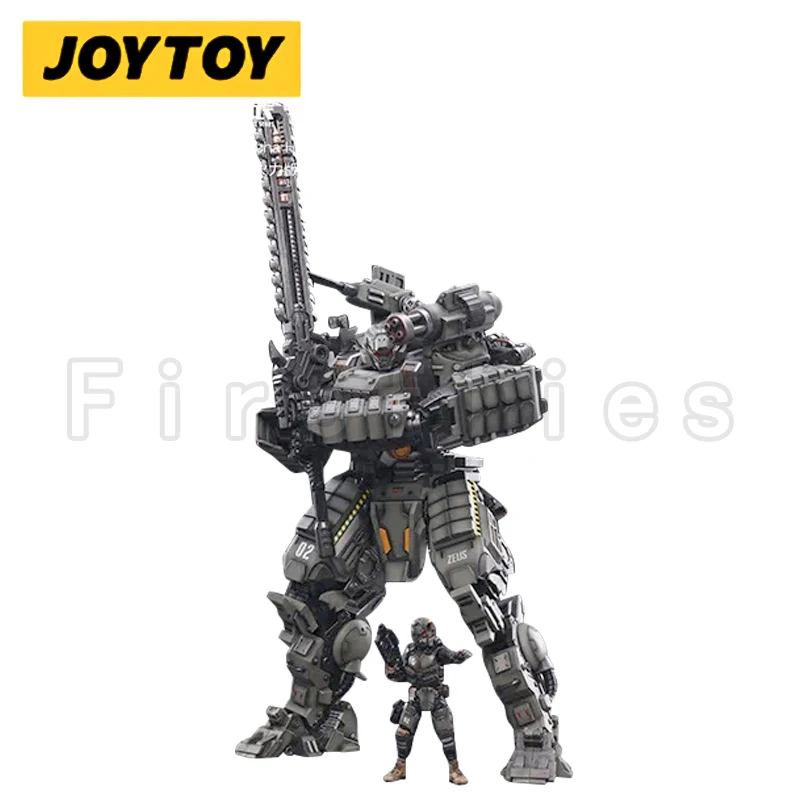 1/18 JOYTOY Action Figure Mecha New Zeus Mecha Heavy Firepower Model Anime Model Toy