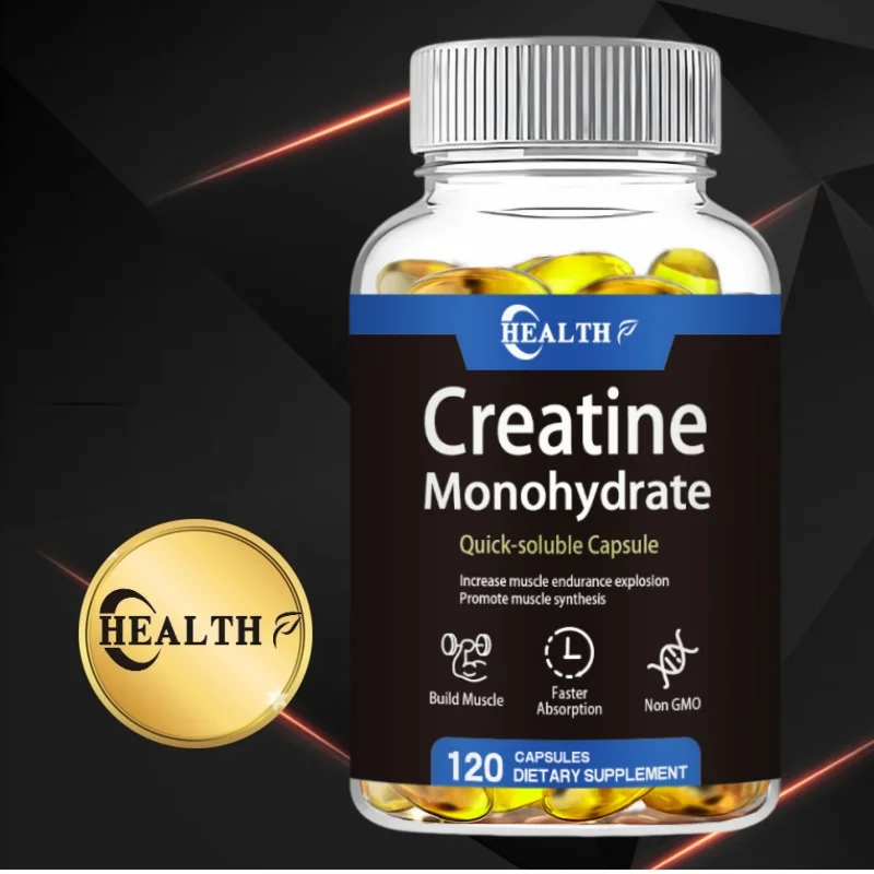 HEALTH Creatine 3000mg Monohydrate Supplement for Strength Muscle Performance KetoFriendly