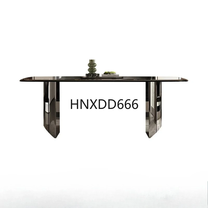 

Italian Style Designer Simplicity Dining Tables Originality High-end Restaurant Dining Tables Modern Home Furniture Vajilla HBDT