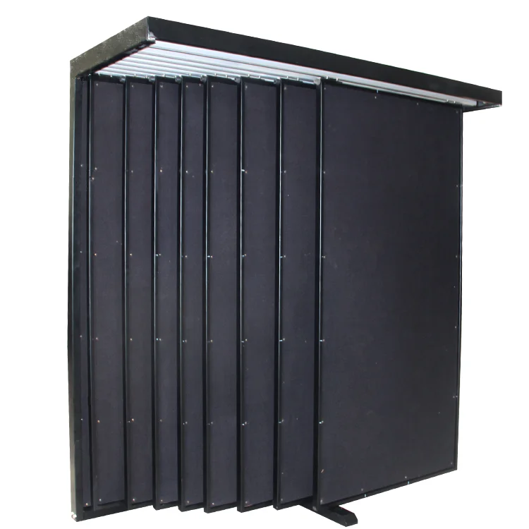 

Panel channel sliding tile display stand push-pull tile display stand