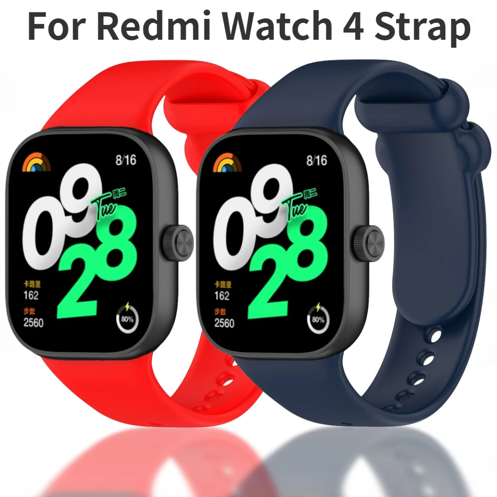 

Silicone Strap for Redmi Watch 4 Men and Women Breathable Wristband for Redmi Watch 4 Replaceable Bracelet Watchband Accessories