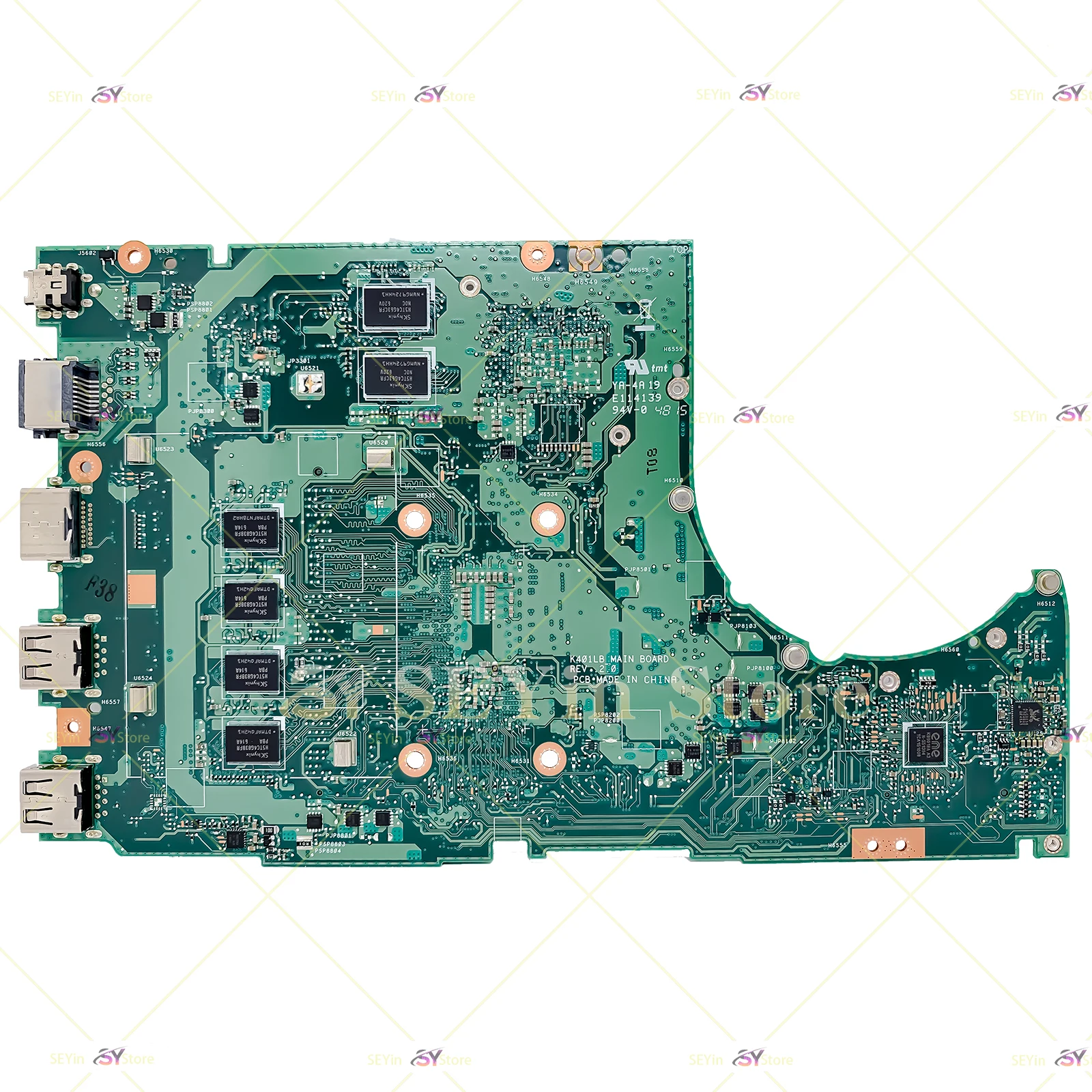 Материнская плата K401LB для ASUS K401 K401L A401L K401LX, материнская плата для ноутбука 4G-RAM I3 I5-5200U I7-5500U GT940M/V2G