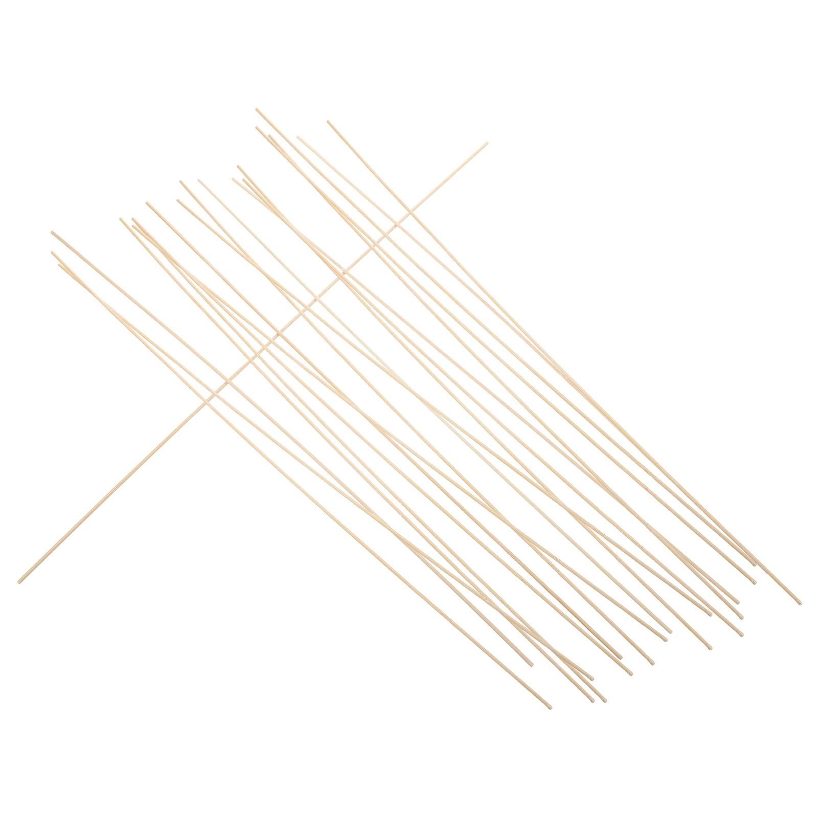 20 Stuks Maken Bamboe Strips Met Vliegers Houten Staven Voor Ambachten Vogelkooi Frame Stokken Dunne Deuvel Kind Deuven