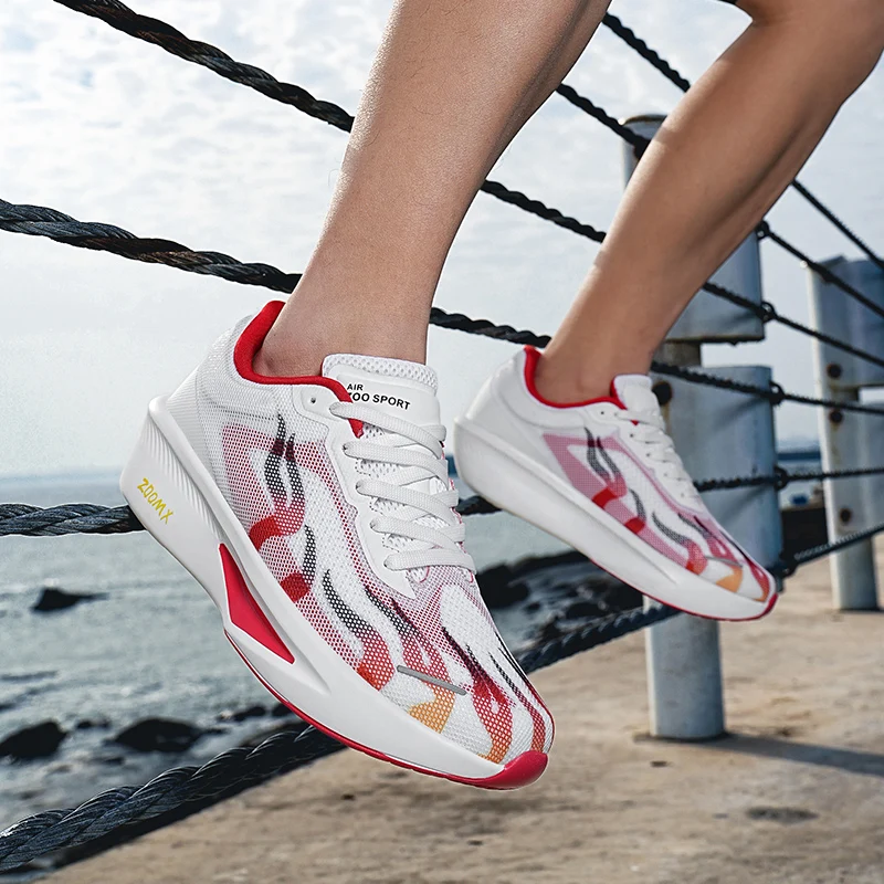 Men's Luxury Trainers Breathable Fashion Loafers Casual Shoes Race Running Sneakers - Comfortable Breathable Men's Footwear