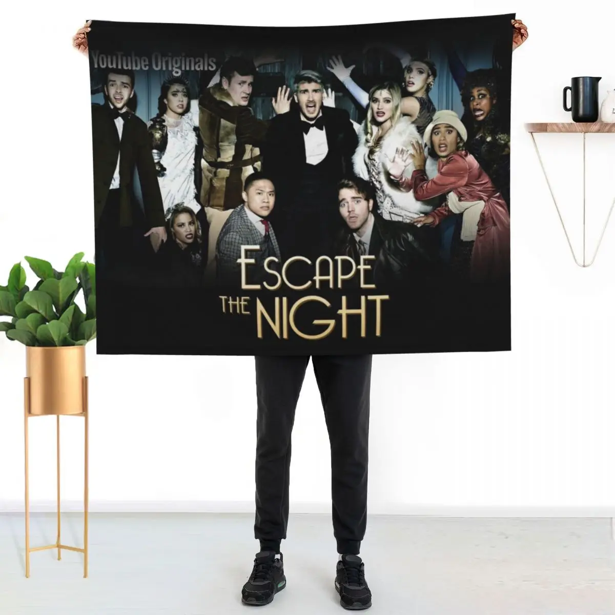 

Escape The Night Season 1 Throw Blanket Outdoor Soft Blanket for Picnic Beach Camping