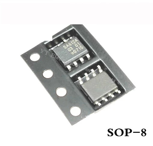 10pieces/lot SA612A SA612 SOP-8 