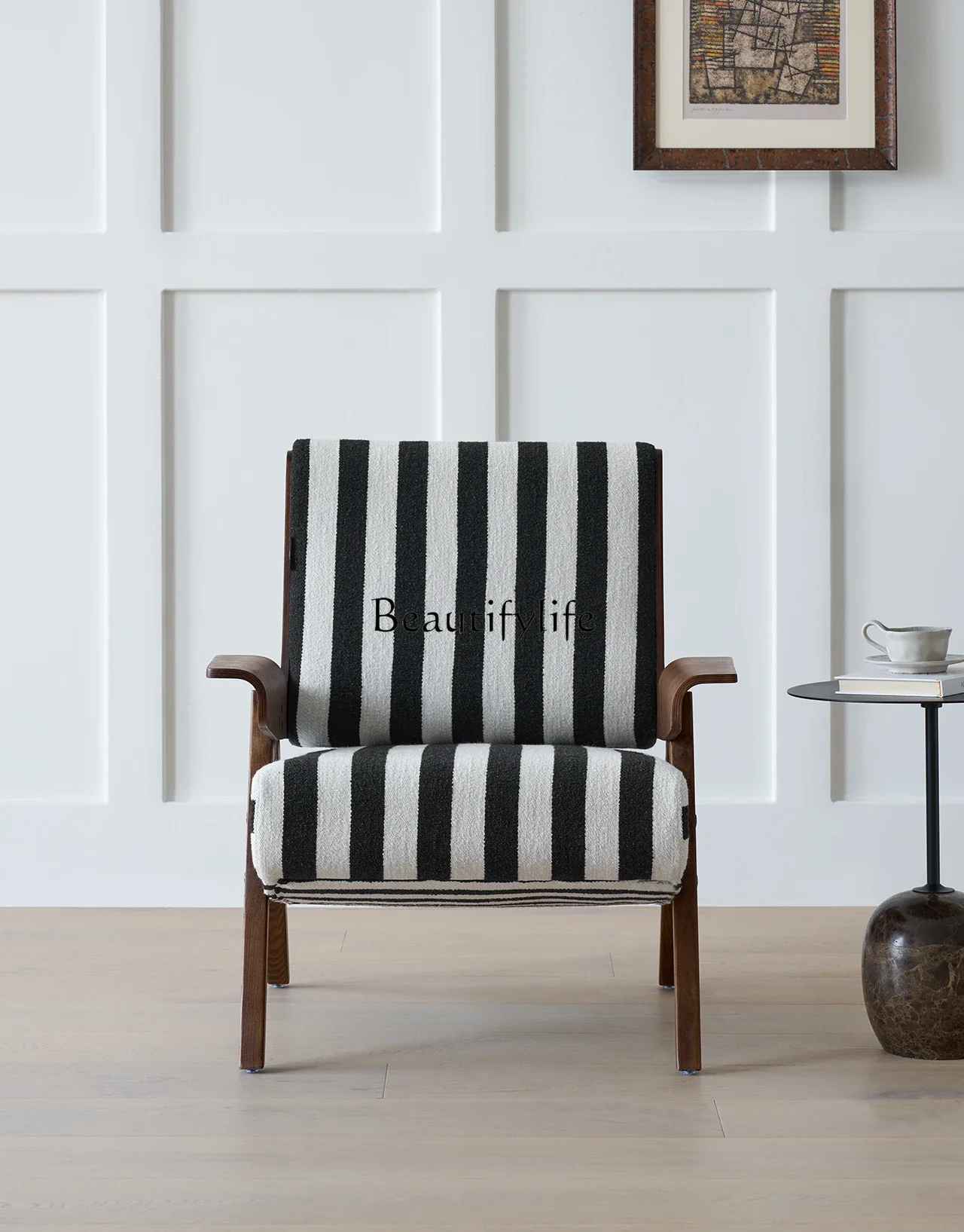 

FG-Modern simple living room leisure chair retro wind balcony lazy sofa chair