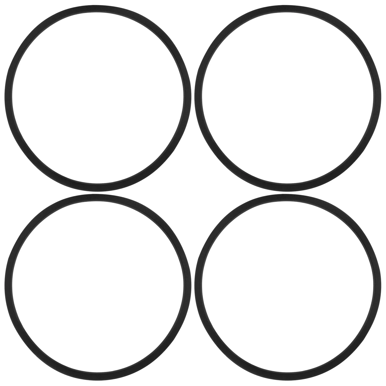 

4Pcs Bottle Lid Sealing Ring Flexible Silicone Gaskets Prevent Leaks for Daily Using Water Bottle Lid Gasket Replacement