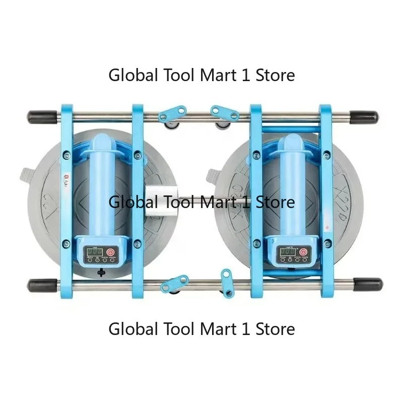 Double Rod Vacuum Suction Cup Seam Setter Industrial Assembly Tool for Granite Glass Tile Easy Handheld Access