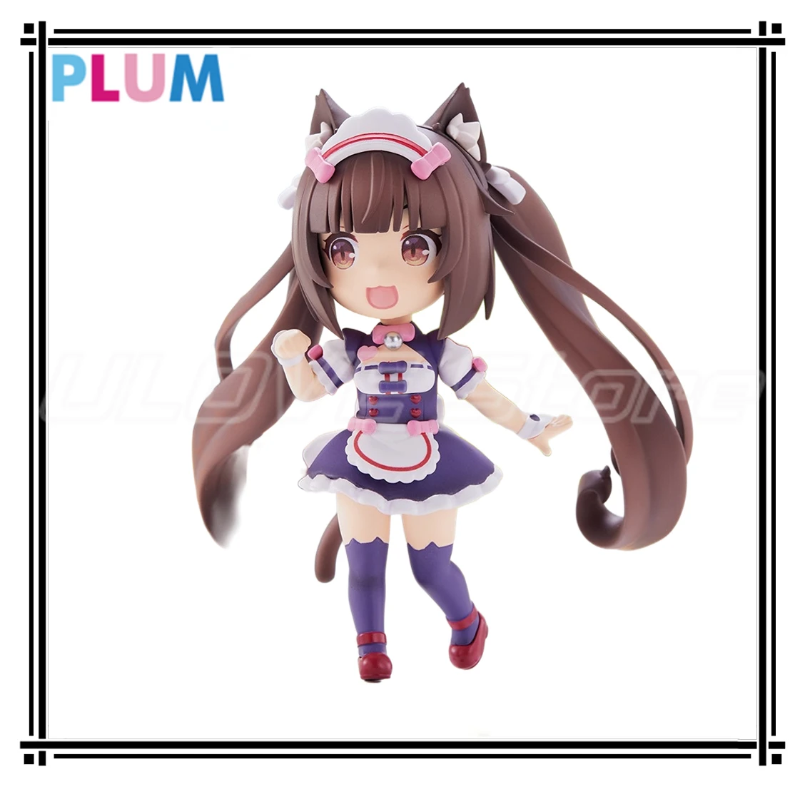 ฟิกเกอร์แท้ PLUM Mini Figure 100 Series NEKOPARA ช็อคโกแลต ของสะสมจากอนิเมะ ของเล่นสะสม ของขวัญ