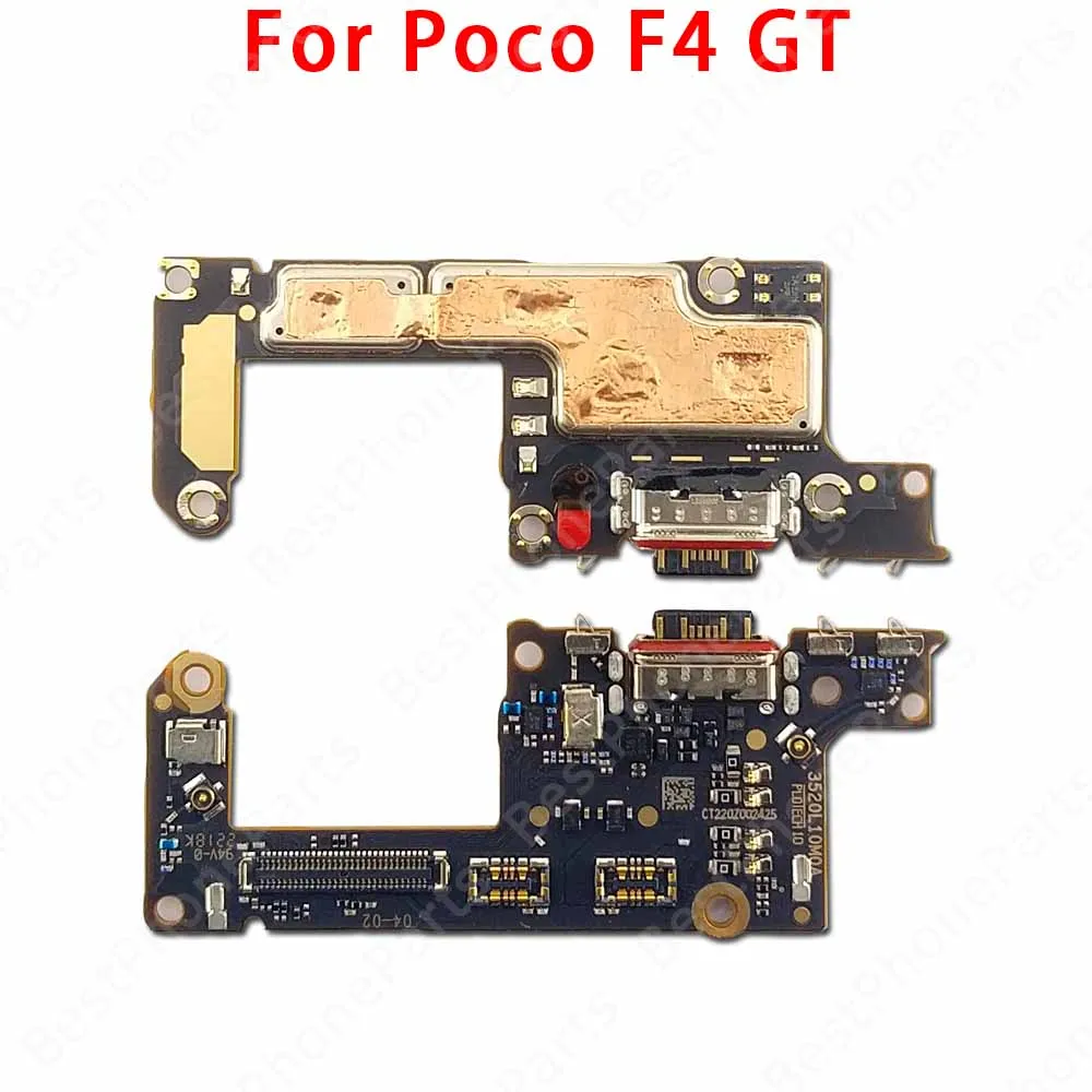 For Xiaomi Poco F2 F3 F4 GT F5 Pro PocoPhone F1 Charging Port Charge Board Usb Connector Pcb Dock Plate Mobile Phone Parts