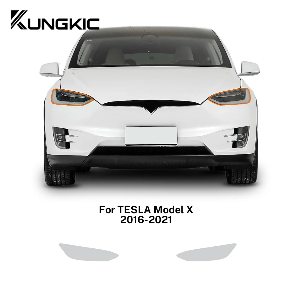 

Для Tesla Model X 2016-2021 нарезанная Защитная пленка для краски автомобильный прозрачный комплект наклейка на зеркало заднего вида PPF TPU прозрачная