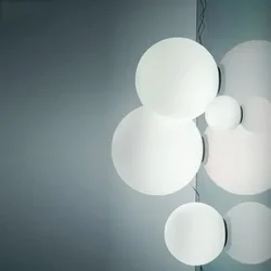 Nordic bolha bola lâmpada de parede quarto corredor varanda quarto das crianças redonda lâmpada do teto vidro decoração da sua casa