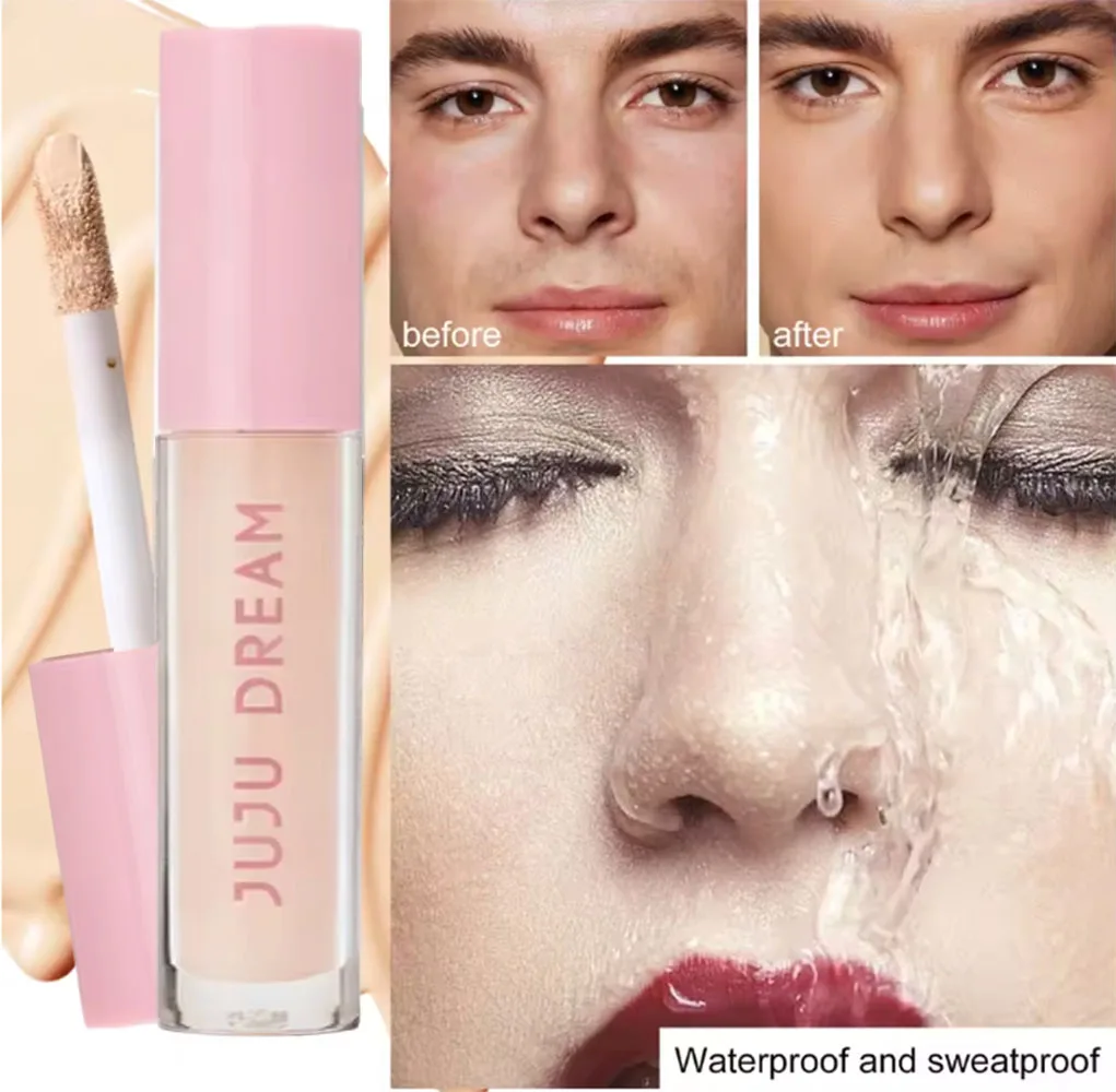 完璧なコンシーラー：防水、ブライトニング、あらゆる肌タイプに適しています - クリスマスやバレンタインデーのギフトに最適