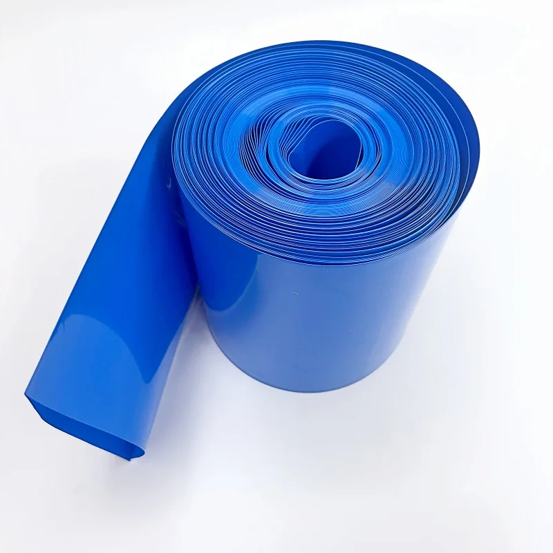Tube Thermorétractable PVC Vert – 90mm Plat, 2,5m – Pour Batterie 18650 – Marque Uxcell