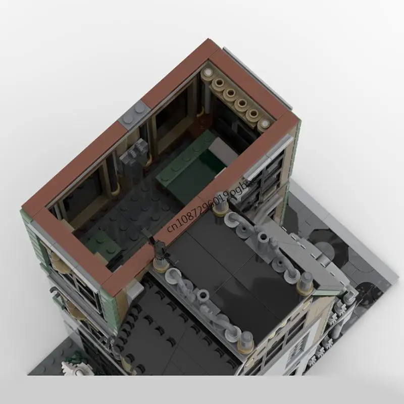 1557 pièces film magique Harrying Malfoy ville modèle bricolage idées créatives noël enfant jouet assemblage Puzzle anniversaire cadeau MOC-76453