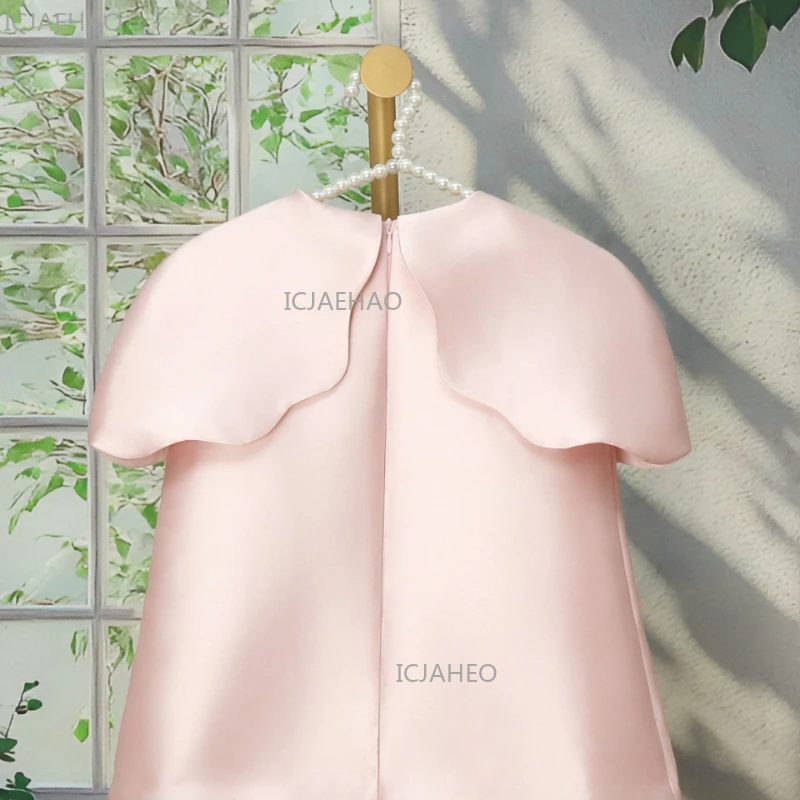 2026 Children Elegant 3D Flowers Birthday Dresses Tank PrincessCake Skirt Formal Party Celebration Dress Eid Kids Clothing Gown - view 6