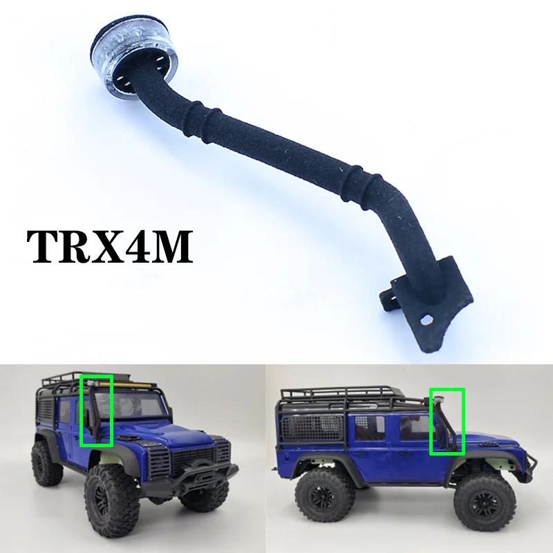 TRX4M Climbing Car Simulation High Wading Hose Modification Accessories for 1/18 RC Crawler Car Traxxas TRX4-M Defender D90 D110