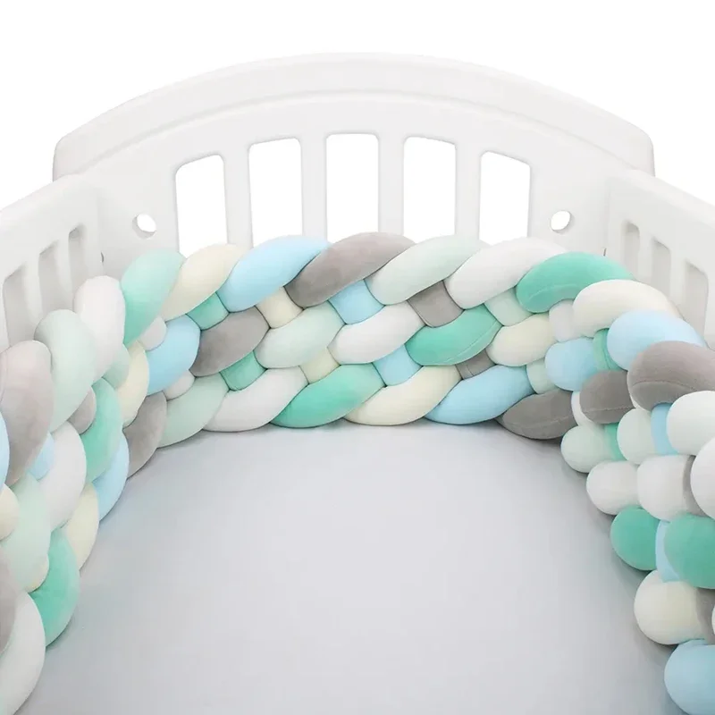 NONE Braided Crib Bumper 400cm 7