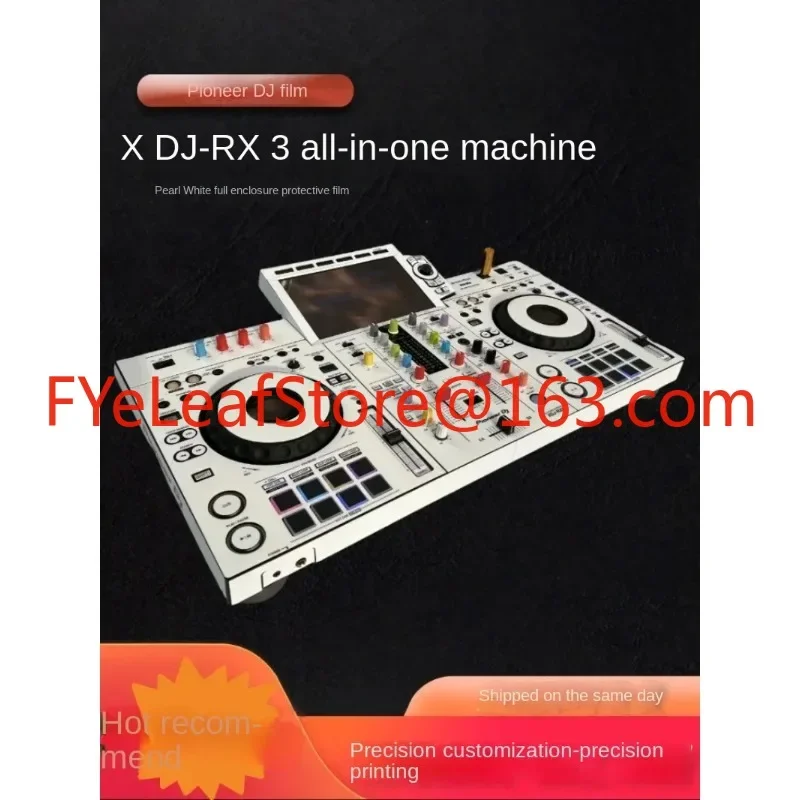 Skin Pioneer XDJ-RX3 Film XDJ-RX2 ملصق حماية وحدة تحكم DJ الرقمية المتكاملة محيطي كامل متعدد الألوان