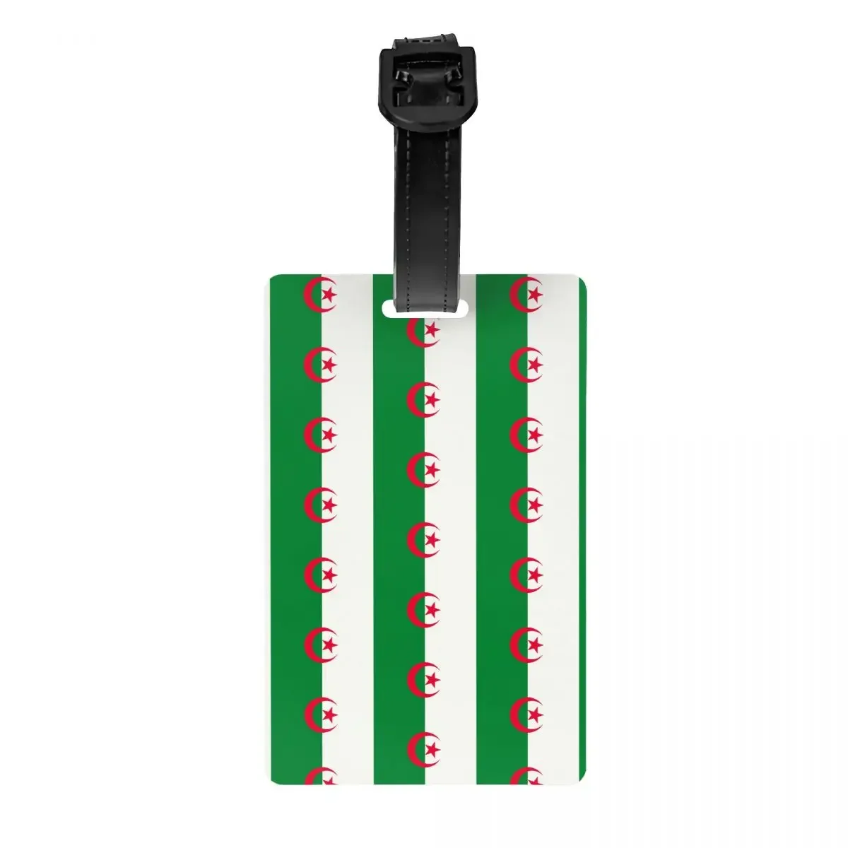 Algeria Flag Luggage Tags for Suitcases Cute Printed Baggage  Privacy Cover ID Label