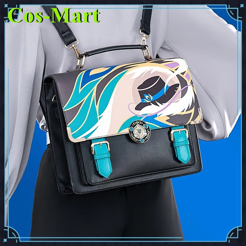 

Cos-Mart Honkai: Star Rail Aventurine Bag Cosplay Costume High Quality NiuSkin Party Role Play Clothing Game