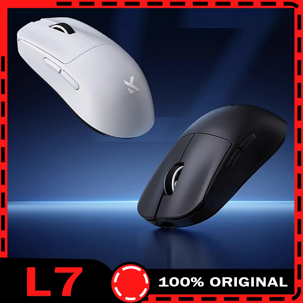 

Mchose L7 Ultra Mouse 3-режимная беспроводная PAW3395 8K возврат игровая мышь для киберспорта легкие аксессуары с низкой задержкой индивидуальный подарок