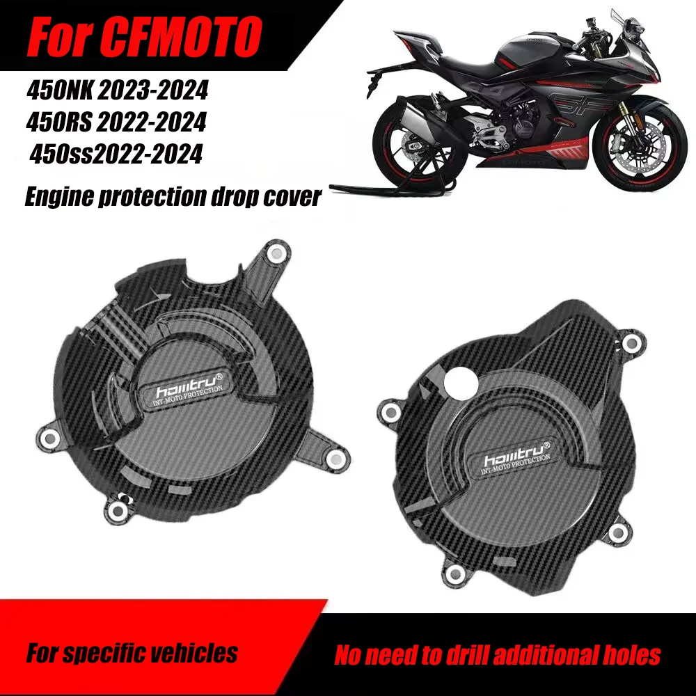 

For CFMOTO 450SS 450 SS 2022-2023 / 450SR 2022-2023 Motorcycle Engine Protection Cover Kit 450NK 2023+ Protect the hood