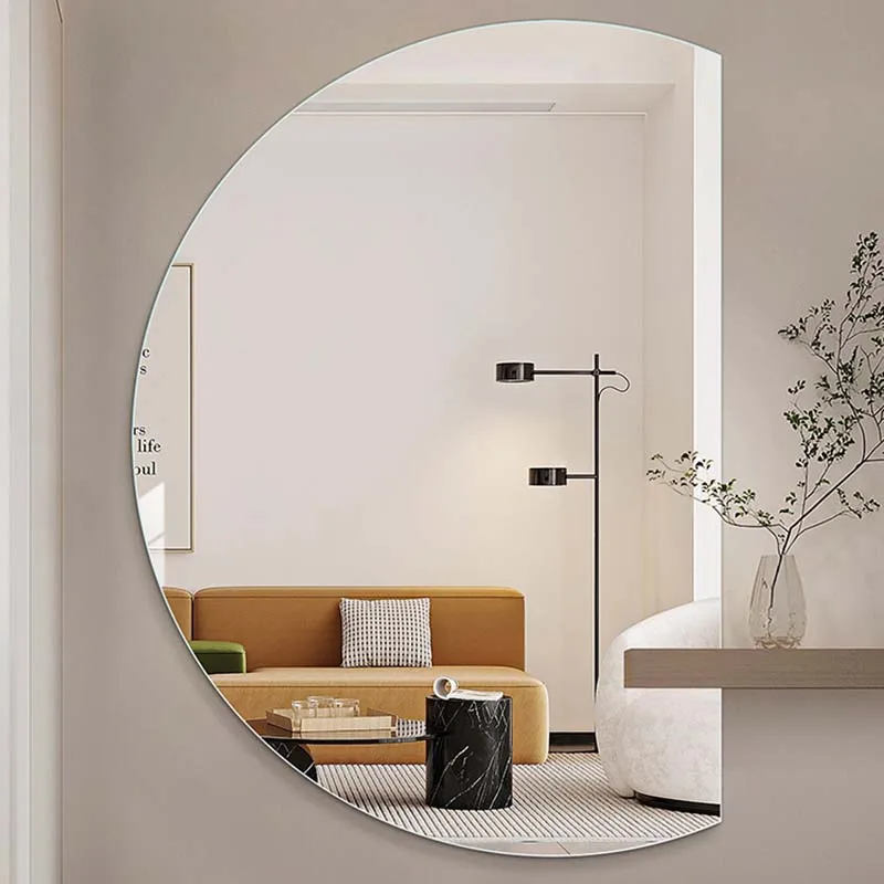 Luxury Wall Mirror Haircut Design Big Size Korean Shower Mirror Bathroom Aesthetic Decoratieve Spiegels Home Decoration