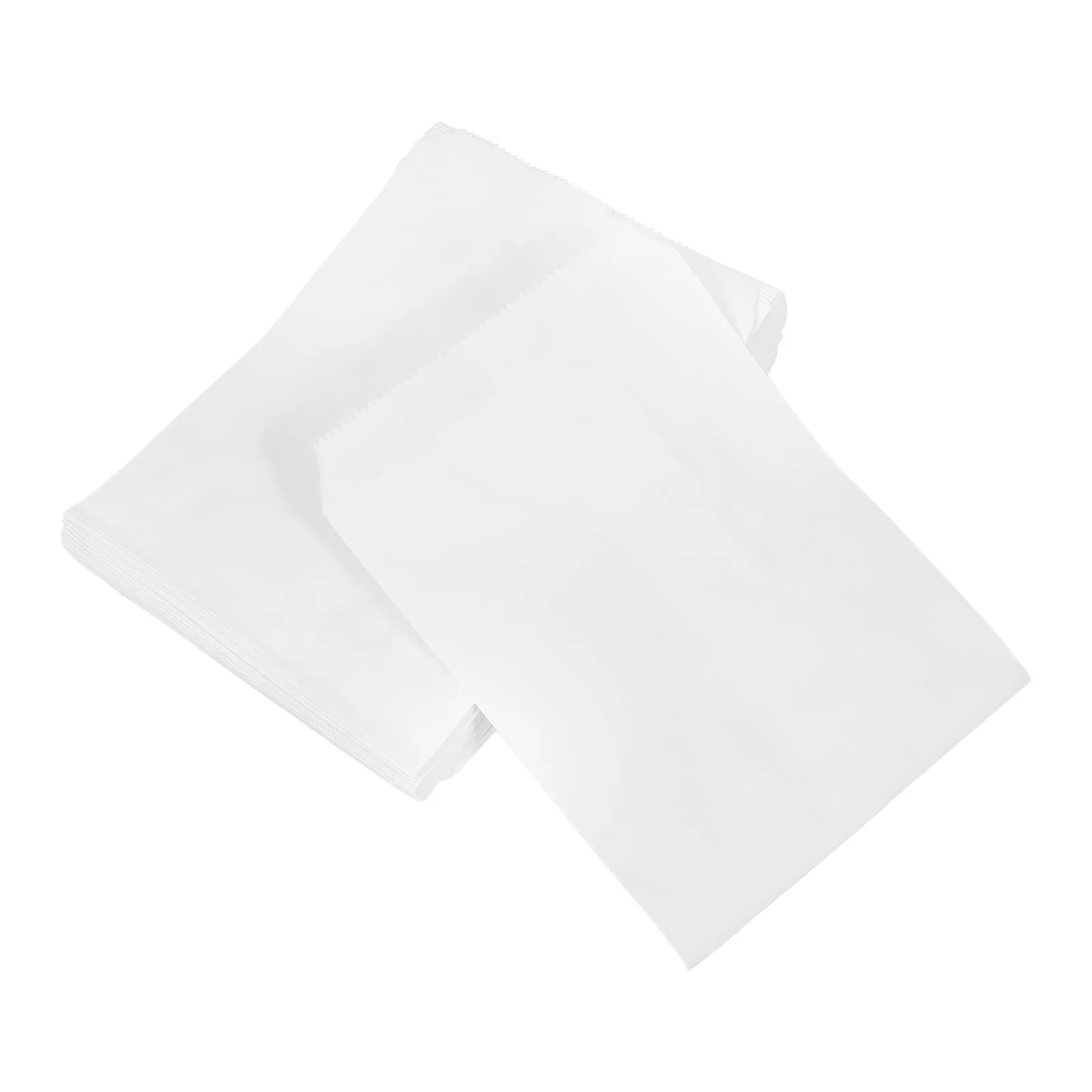 

100pcs Disposable Food Paper Bags Oil Proof Takeout Containers For Hot Dogs Frying Snacks Ice Cream Cookie Bag Grease Resistant